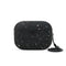 Protective AirPods Pro Case Wireless Charging High-Quality Keychain Speckled Fabric Black | Gen 1 (2019)