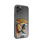 Clear Protective Phone Case Transparent Qi Wireless Charging Jaguar Cheetah Henry Fraser Design | iPhone 12 Pro,iPhone 12 Pro Max