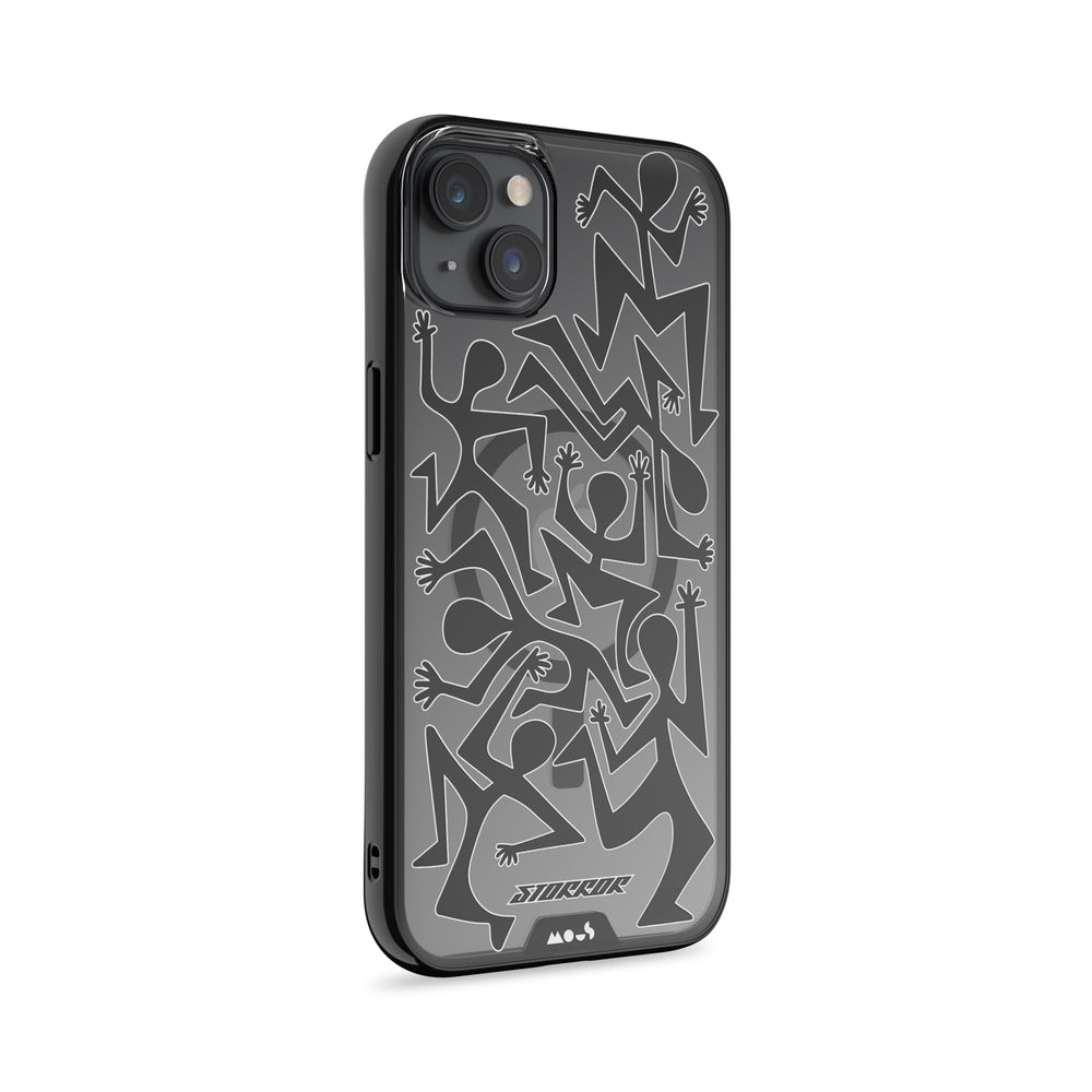 iPhone Magsafe Compatible Storror Squad Character Clear Case Protective | iPhone 14 Plus,iPhone 14,iPhone 15,iPhone 15 Plus