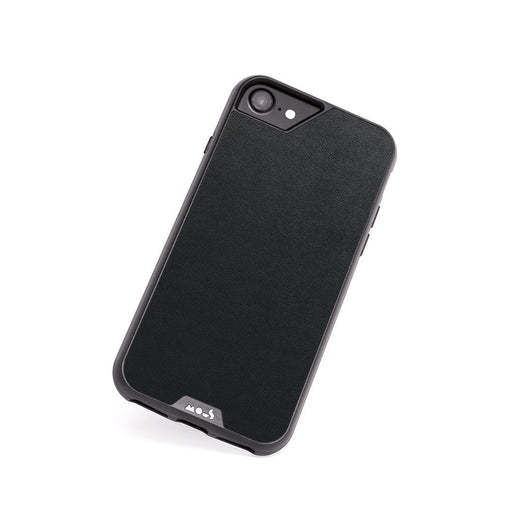 Black Leather Indestructible iPhone SE Case