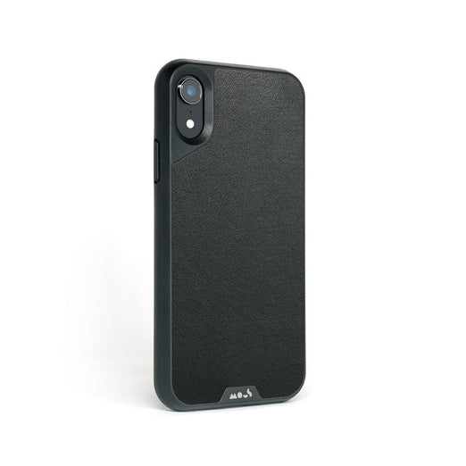 Black Leather Protective iPhone XR Case