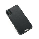 Black Leather Indestructible iPhone XS Max Case | iPhone XS Max