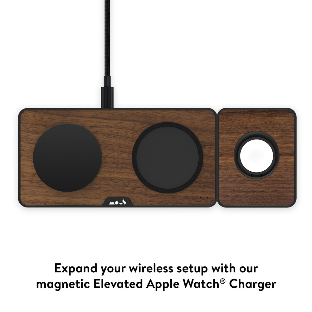 Walnut Wireless Charging Station