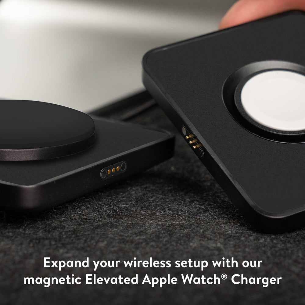 Matte Black Wireless Charging Pad